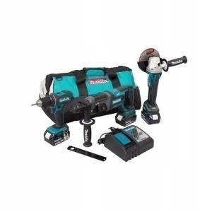 Makita DLX3078TX1 3x5,0Ah DGA504+DHR241+DDF482