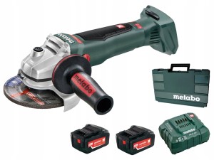 Metabo szlif.kąt. WB18 LTX 125 Quick 2 x 5,2Ah