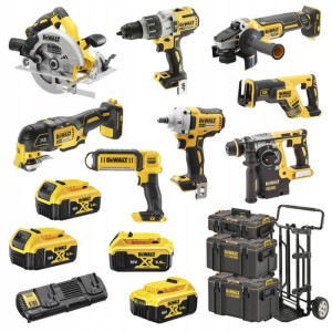 DeWalt zestaw 8 szt. narzędzi akum.DCK856P4