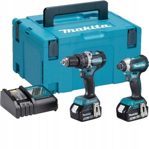 Makita DLX2180TJ DHP484+DTD153 2 x 5Ah