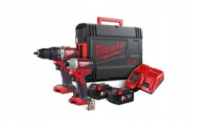 Milwaukee M18BLDD2 + M18BLID2 2x5Ah