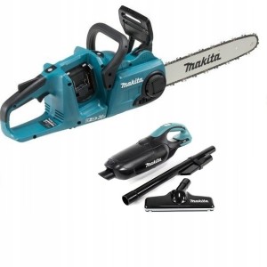 Makita Piła łań. akum. DUC353Z + odkurzacz DCL182