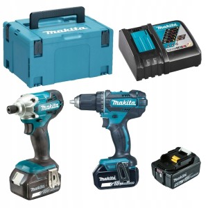 Makita Zestaw DLX2339JX1 DTD156+DDF482