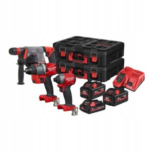 Milwaukee zestaw M18FPP3P2-533P M18C 3 x bateria