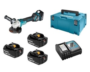 Makita szlifierka z regulacją DGA513RT3J 3x5Ah
